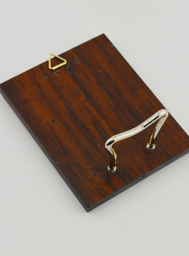 Byzantinische Ikone Christus Barmherzigkeit handbemalt - 8cm (pic 4)