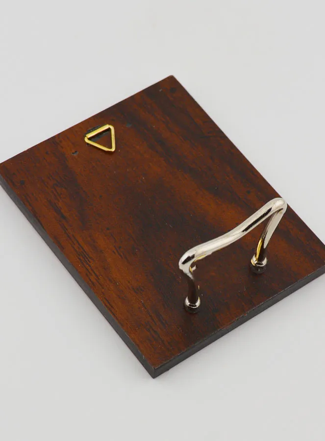 Ikone Wundertätige Jungfrau handbemalt - 8cm (pic 4)