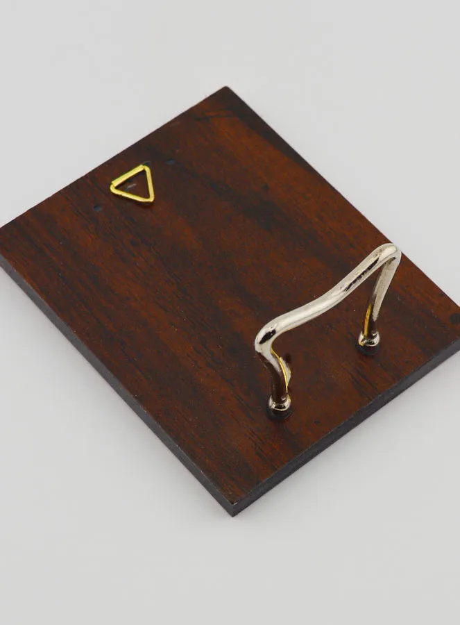 Ikone Byzantinisch hl. Rita von Cascia Handwerk - 8cm (pic 4)