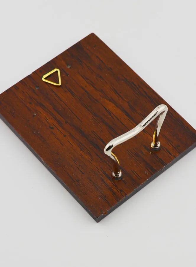 Ikone Byzantinisch Christus Barmherzigkeit handbemalt - 8cm (pic 4)