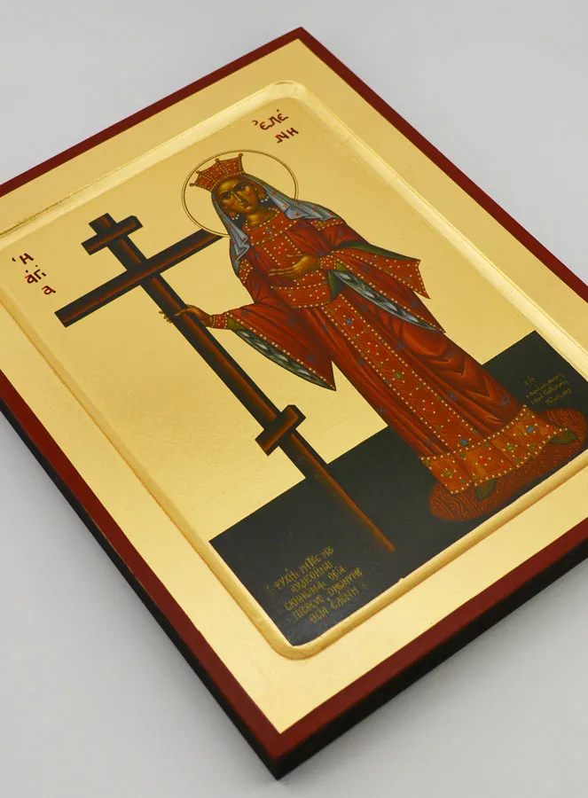 Byzantinische Ikone hl Helena - 22 cm (pic 3)