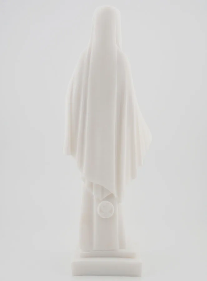 Figur heiligstes Herz Mariä aus Alabaster - 25 cm (pic 4)