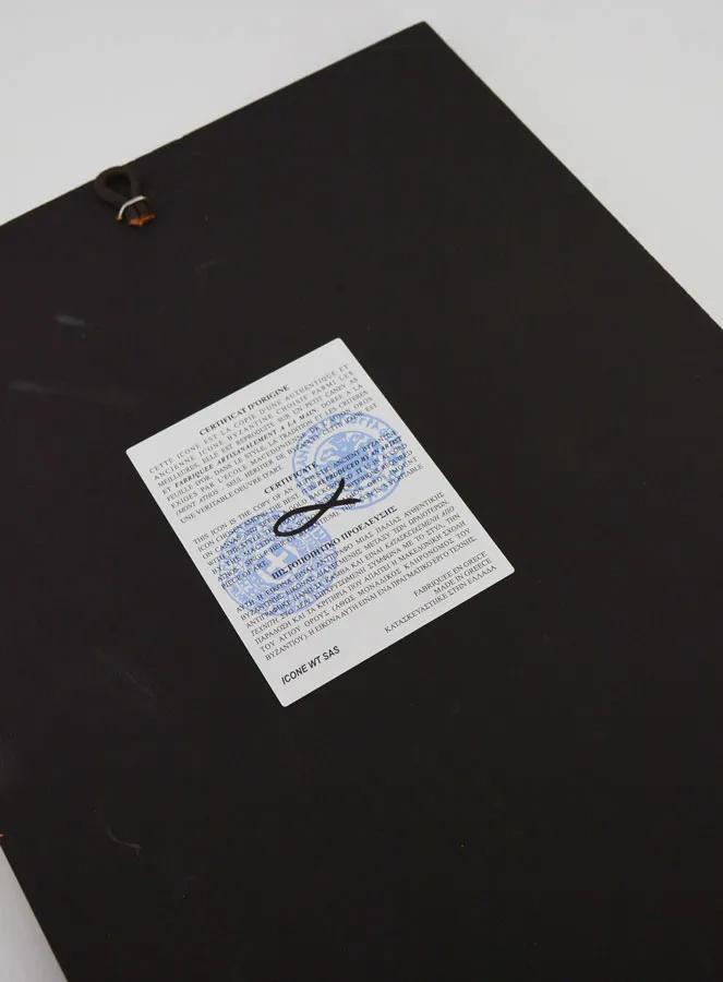 Byzantinische Ikone Heilige Elisabeth - 30 cm (pic 4)