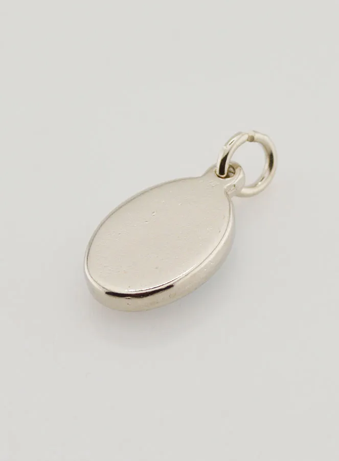 Medaille Wundertätige Jungfrau Silberfarben 14 mm (pic 4)