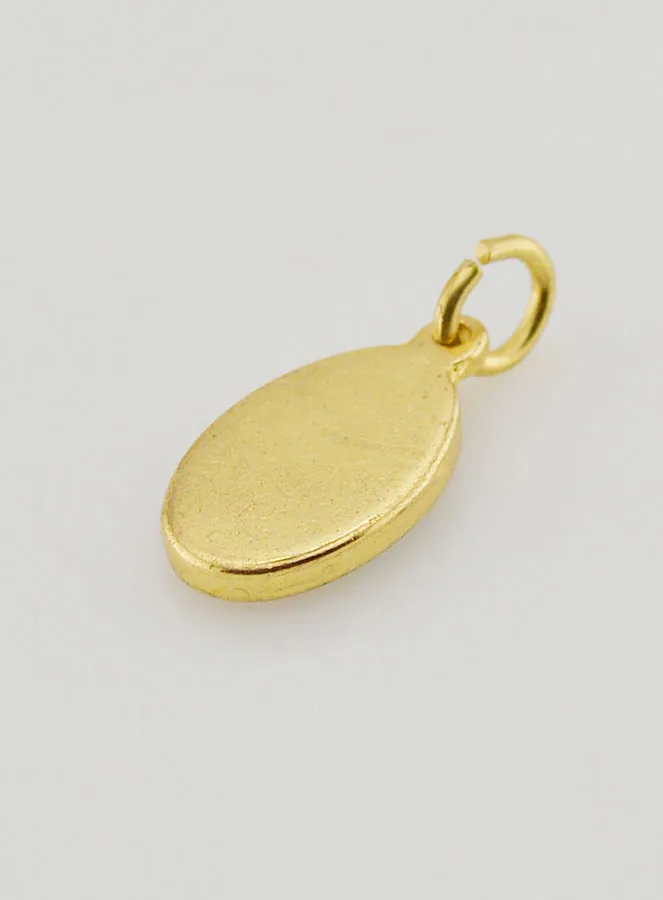 Medaille Unserer lieben Frau von La Salette Metall Goldfarben -14mm (pic 4)