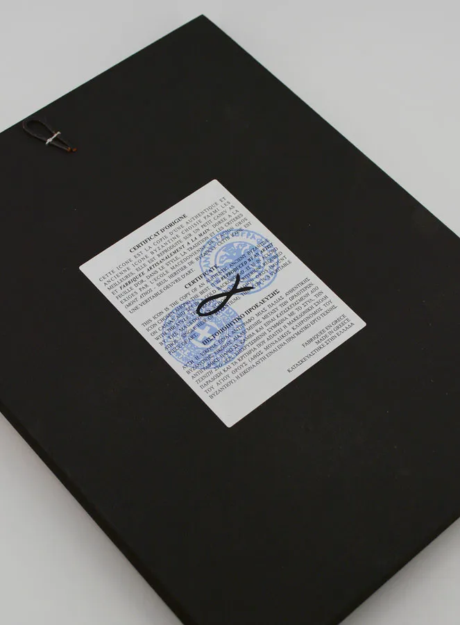 Byzantinische Ikone Evangelist Lukas 22cm (pic 4)