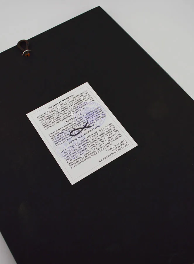 Ikone Byzantinisch hl. Athena 30cm (pic 4)