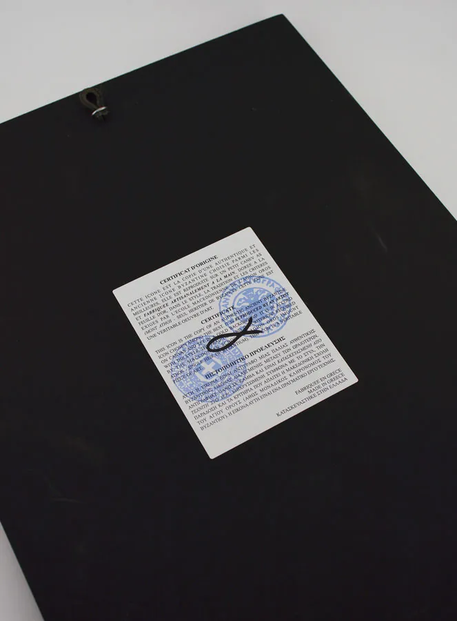 Ikone Byzantinisch hl Johannes der Evangelist 30cm (pic 4)