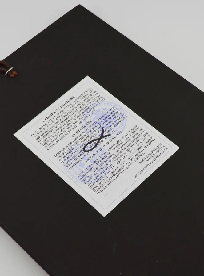 Byzantinische Ikone Maria Immaculata 22cm (pic 4)