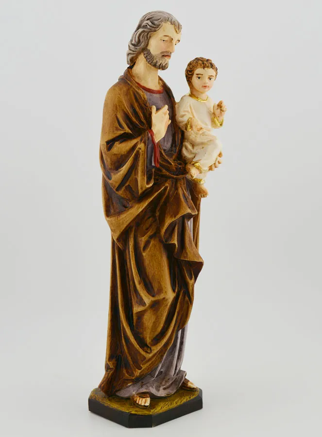 Figur hl Joseph handgefertigt - 22 cm (pic 3)