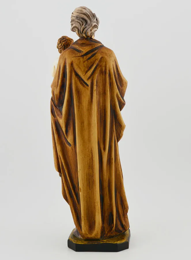 Figur hl Joseph handgefertigt - 22 cm (pic 4)