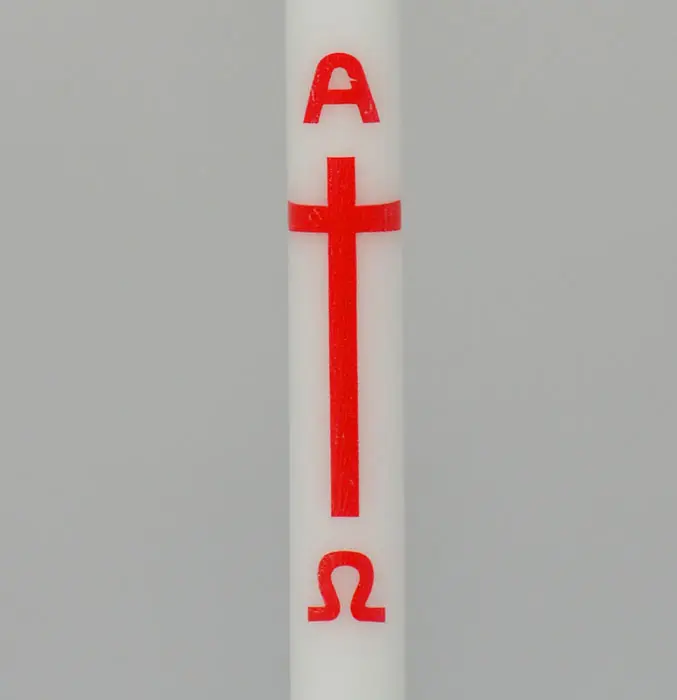 Taufkerze - Alpha Omega - 30cm (pic 3)
