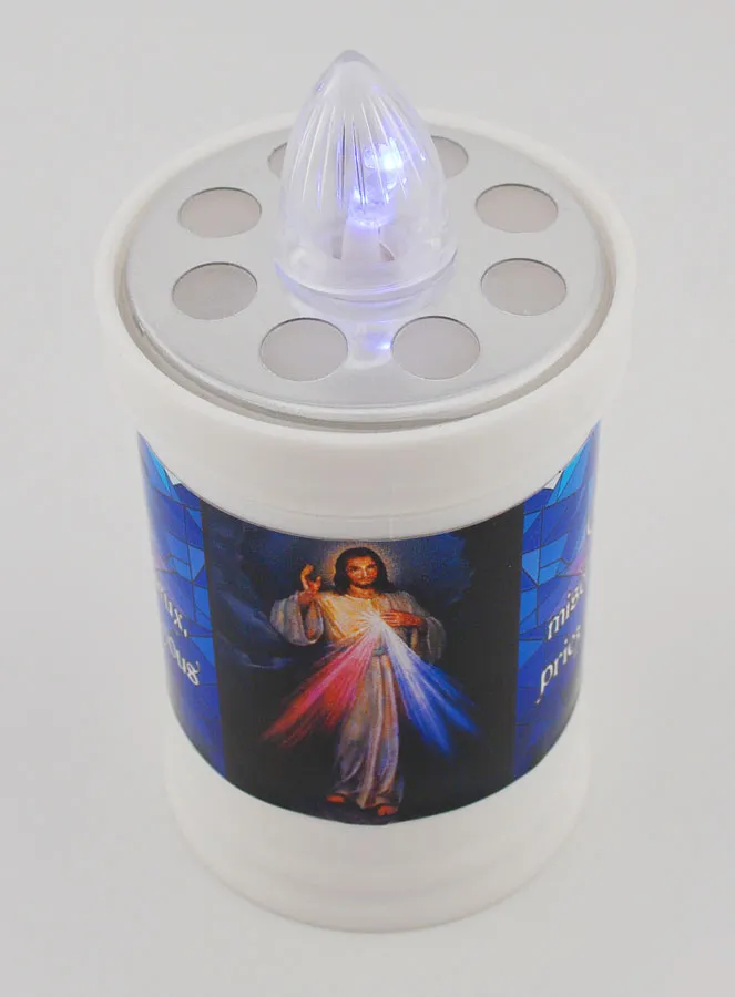Votivkerze Opferkerze des Barmherzigen Jesus 60 Tage (pic 4)