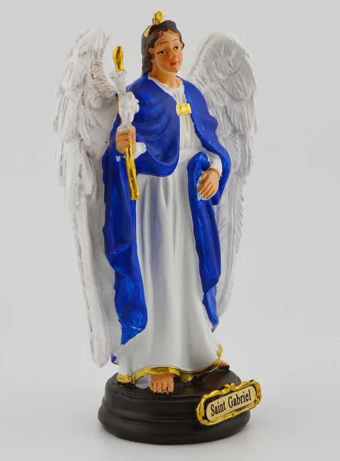 Figur heiliger Erzengel Gabriel 12cm (pic 3)