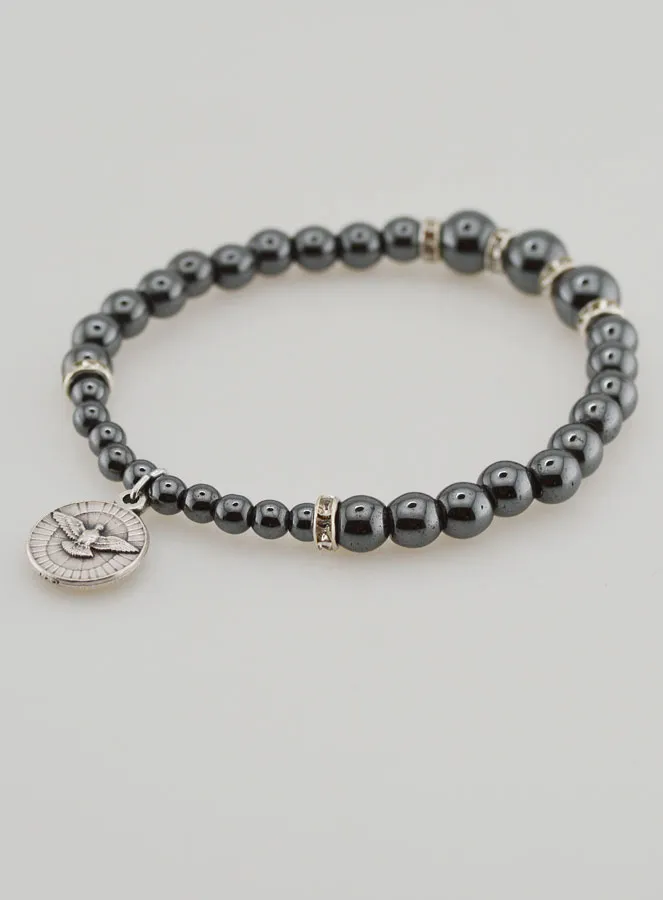 Rosenkranz Armband Lourdes Hämatit (pic 4)