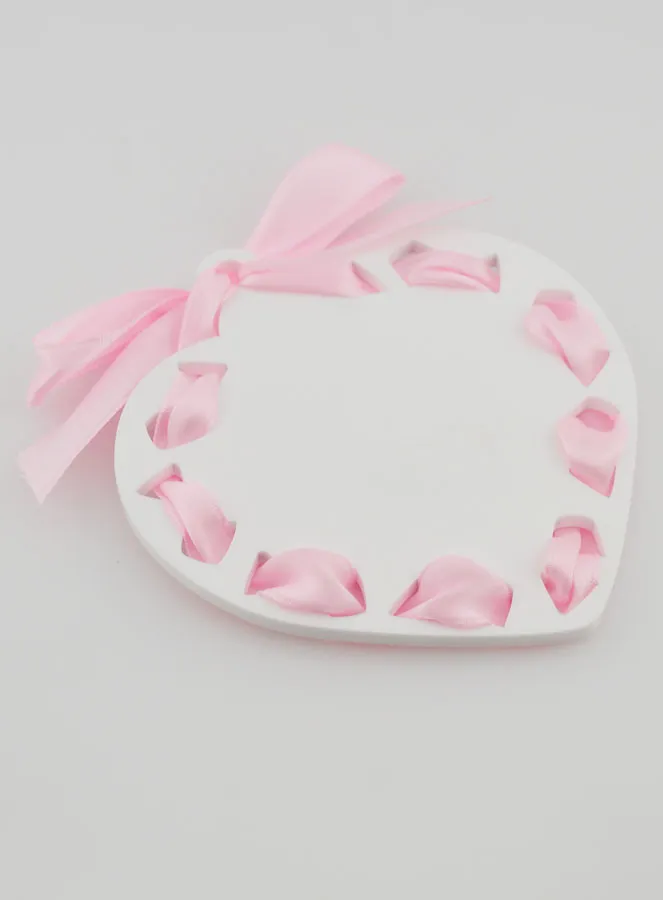 Ikone Schutzengel Rosa - Geschenk zur Taufe für Mädchen - 11 cm (pic 4)