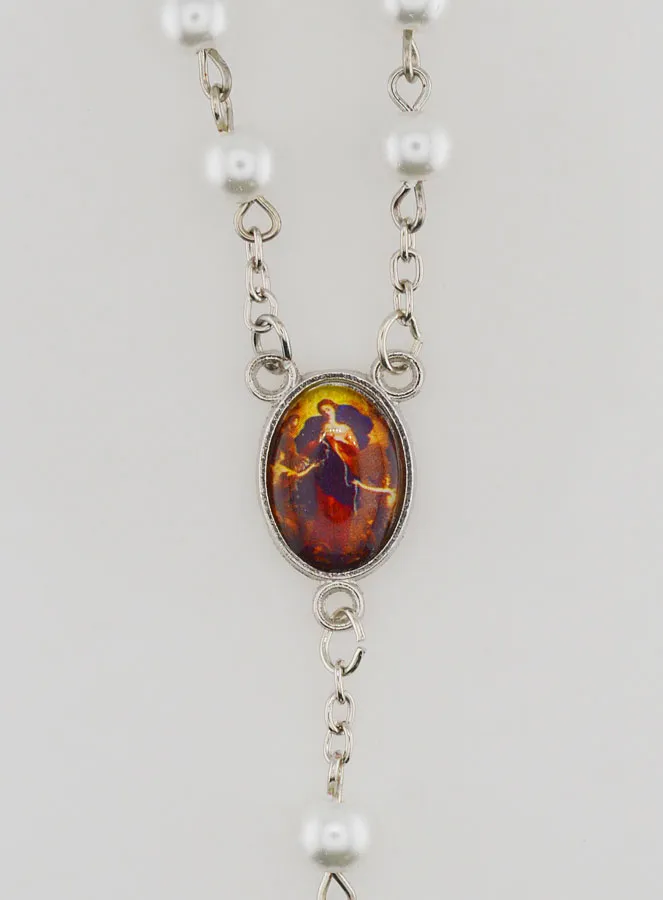 Rosenkranz Maria Knotenlöserin + Medaille 20mm (pic 3)