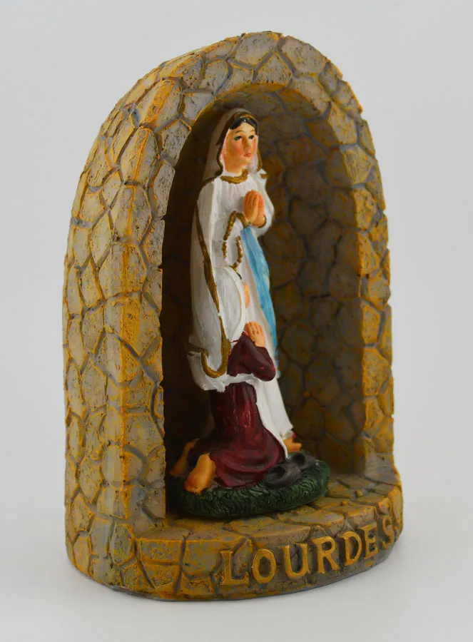 Figur Grotte Marienerscheinungen Madonna von Lourdes 15cm (pic 3)