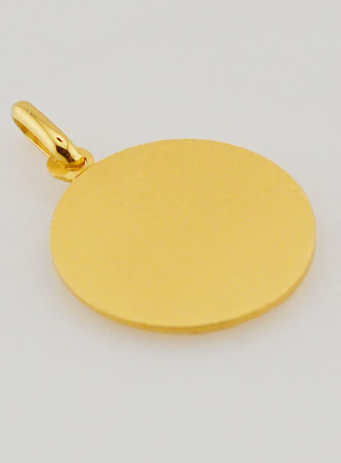 Vergoldete Medaille Maria Betend - 18 mm (pic 4)