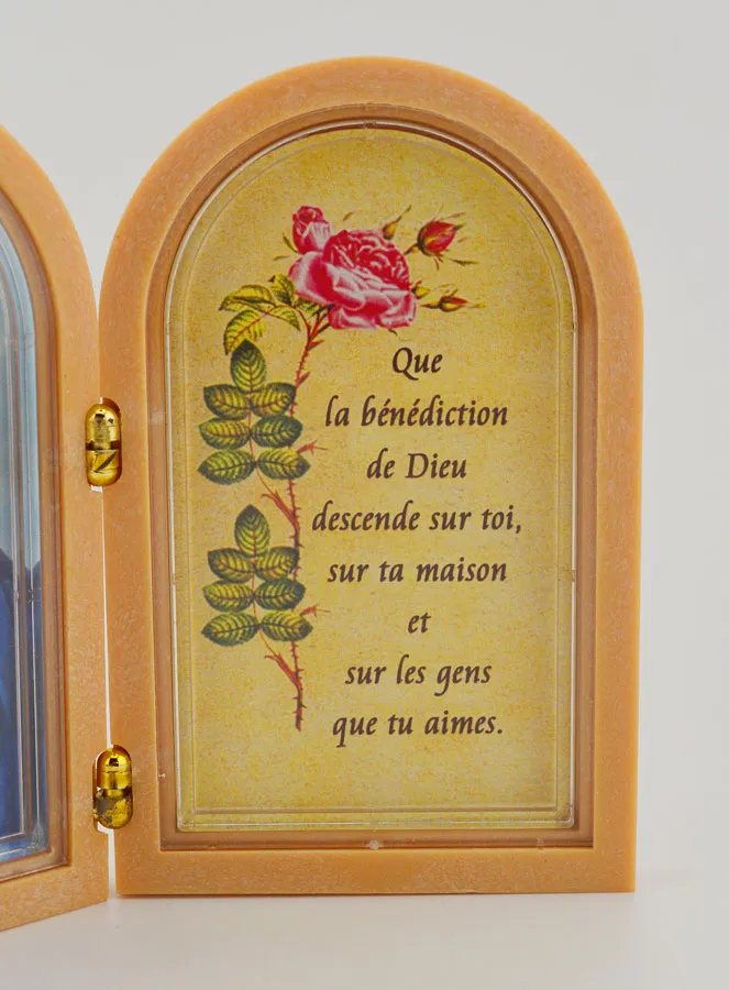 Diptychon Ikone Heiliges Herz Jesu mit Segensgebet (pic 3)