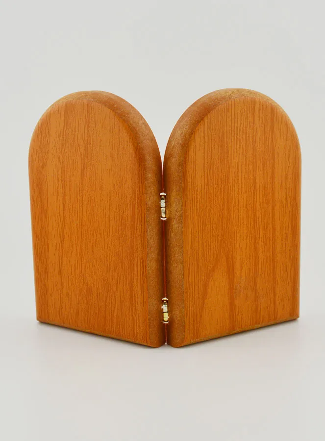 Diptychon Ikone Maria Knotenlöserin mit Segensgebet (pic 4)