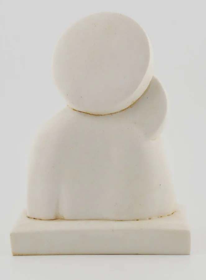 Figur Maria mit dem Jesus-Kind - Cremefarben - 15 cm (pic 4)