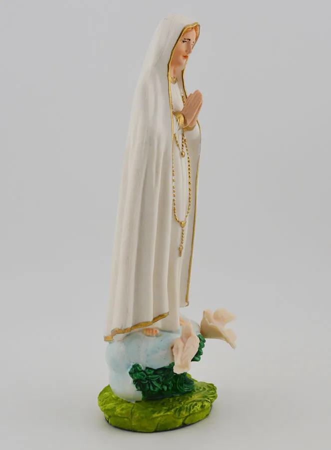 Figur Unserer Lieben Frau von Fatima - Handarbeit - 15 cm (pic 3)