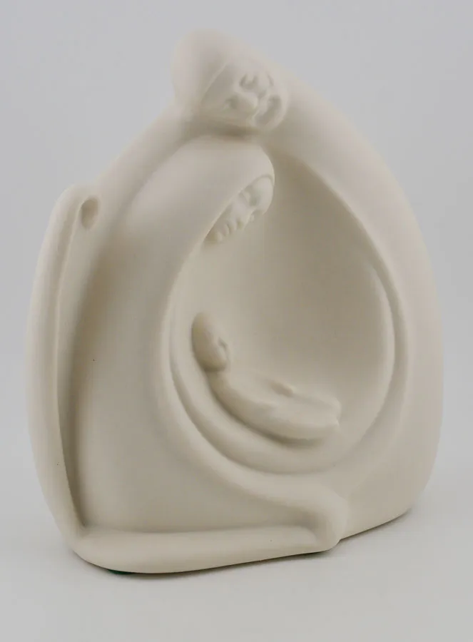 Figur Heilige Familie Modern - Porzellan - 14 cm (pic 3)