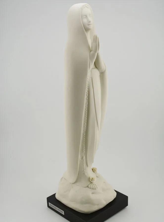 Figur Madonna Lourdes Modern Handgefertigt - 35 cm (pic 3)