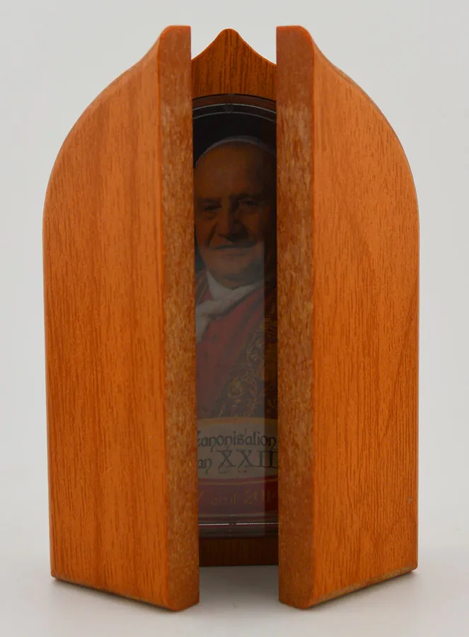 Triptychon Holzikone Papst Johannes XXIII (pic 4)