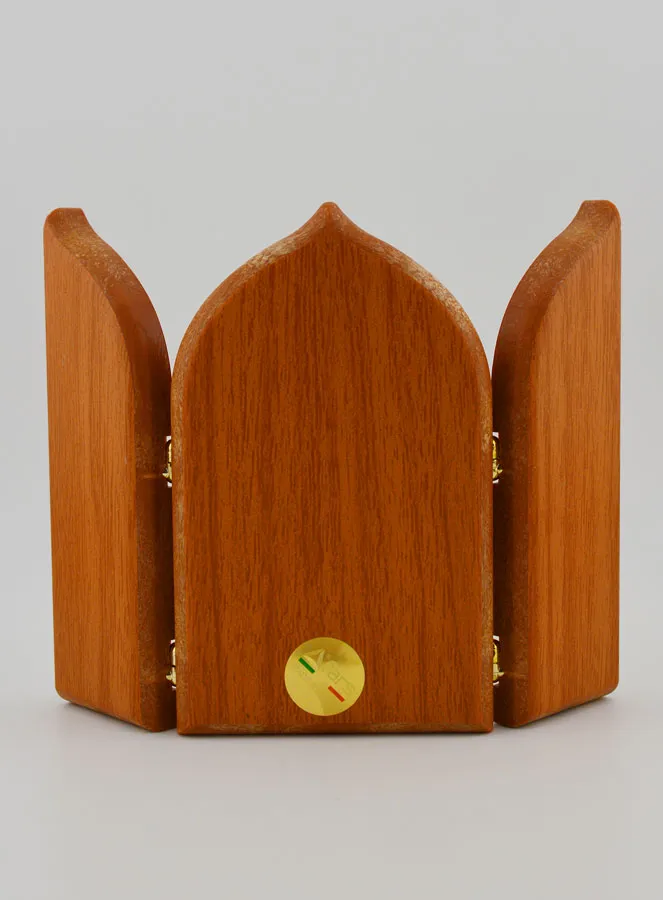 Holz-Ikone Triptychon hl Therese von Lisieux (pic 4)