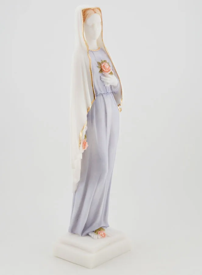 Figur Madonna mit Rosen Handbemalt - 25 cm (pic 3)