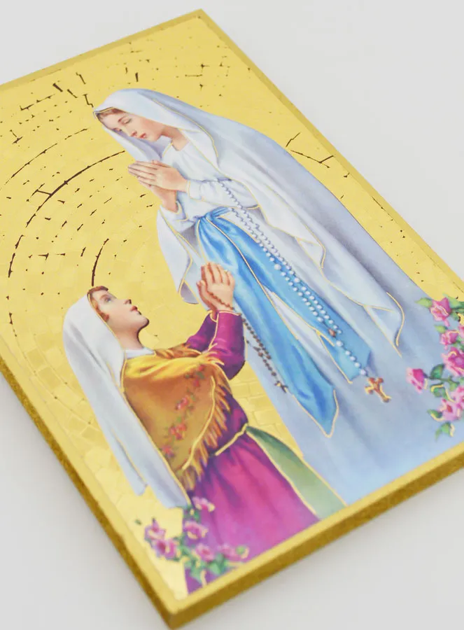 Bildtafel Unsere Liebe Frau von Lourdes 15 cm (pic 3)