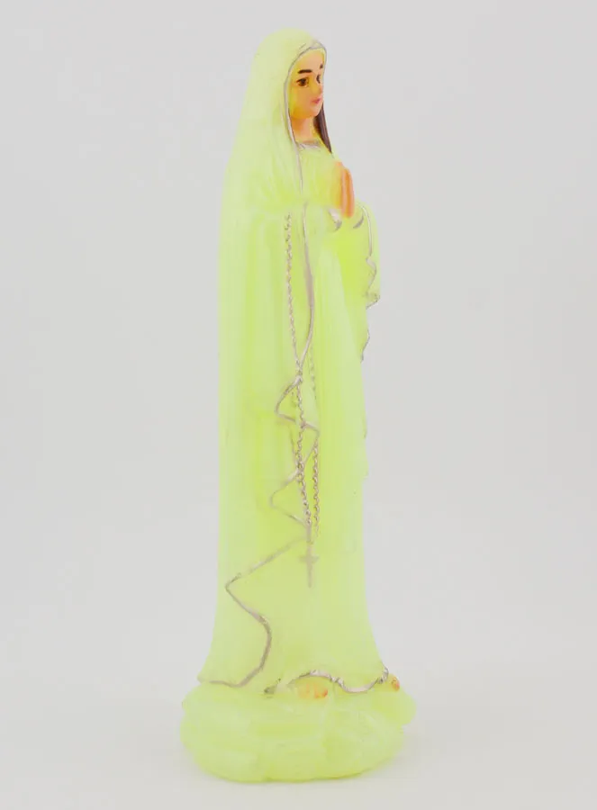 Figur Maria von Lourdes Fluoreszierend Leuchtend - 15 cm (pic 3)