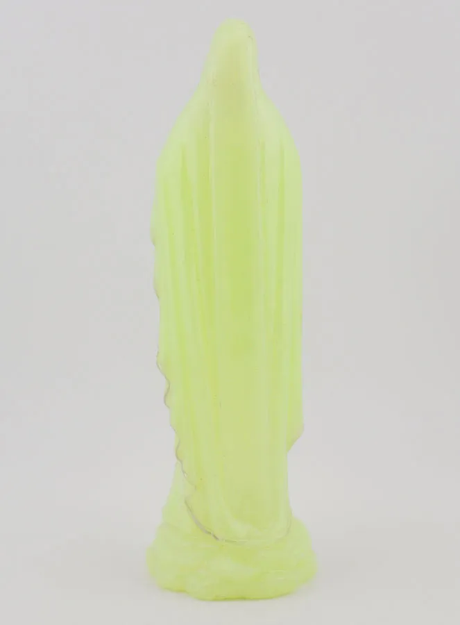 Figur Maria von Lourdes Fluoreszierend Leuchtend - 15 cm (pic 4)