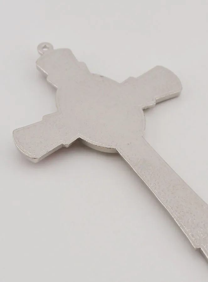 Lourdes Kreuz Rot 10 cm - Madonna Münze Erscheinungen von Lourdes (pic 4)