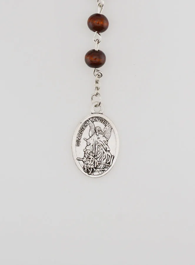 Rosenkranz zum Erzengel Michael Holz Gekettelt (pic 3)