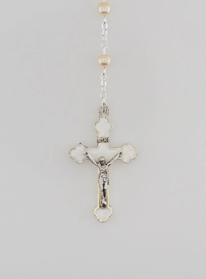 Kommunion Rosenkranz Silber + Anhänger (pic 3)