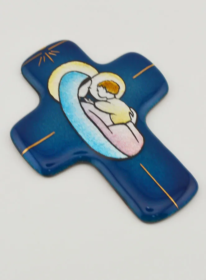 Kreuz Gottesmutter mit dem Jesuskind Mosaik (pic 3)