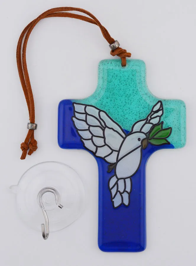 Kommunionkreuz aus Glas (pic 3)