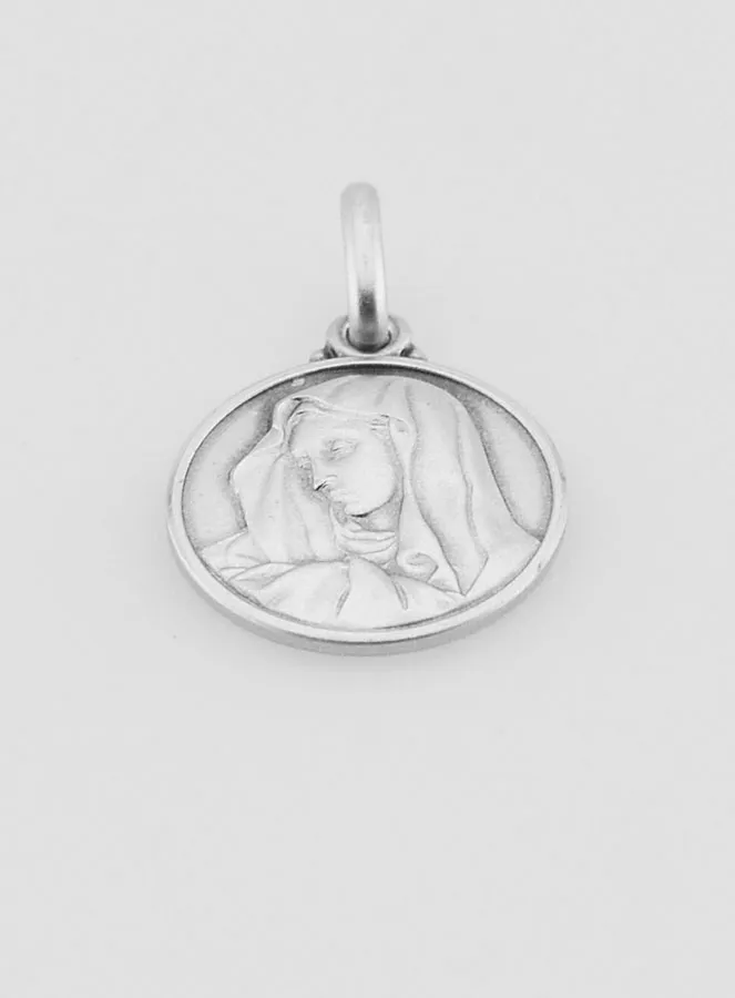 Anhänger Hl Maria mit Schleier 925er Silber (pic 2)