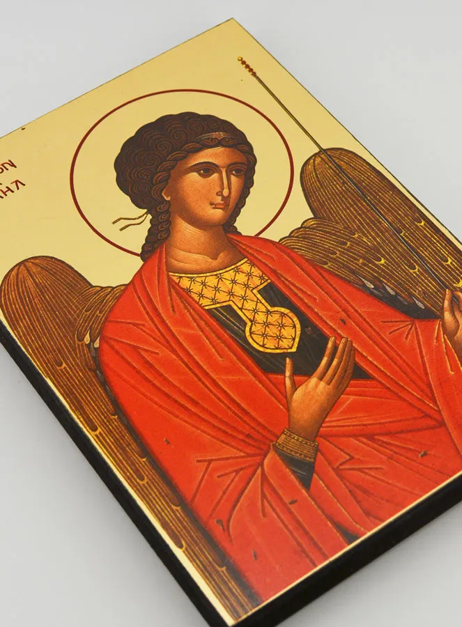 Byzantinische Ikone heiliger Erzengel Michael (pic 3)