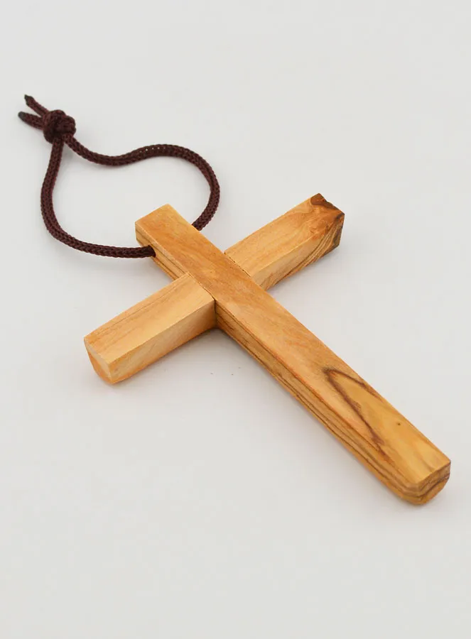 Umhänge-Kreuz Erstkommunion aus Olivenholz (pic 4)