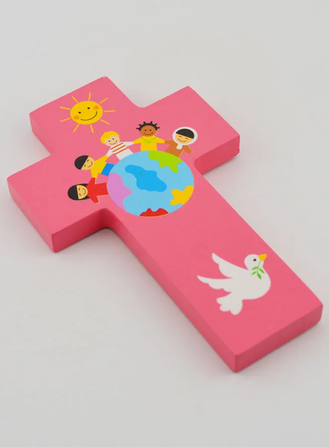 Holzkreuz Rosa (pic 3)