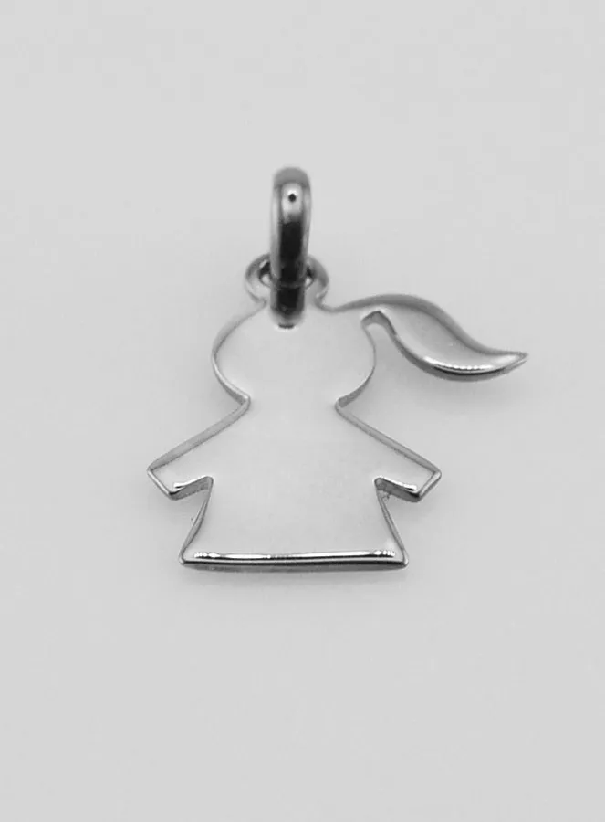 Anhänger Silhouette Mädchen 925er Silber (pic 2)