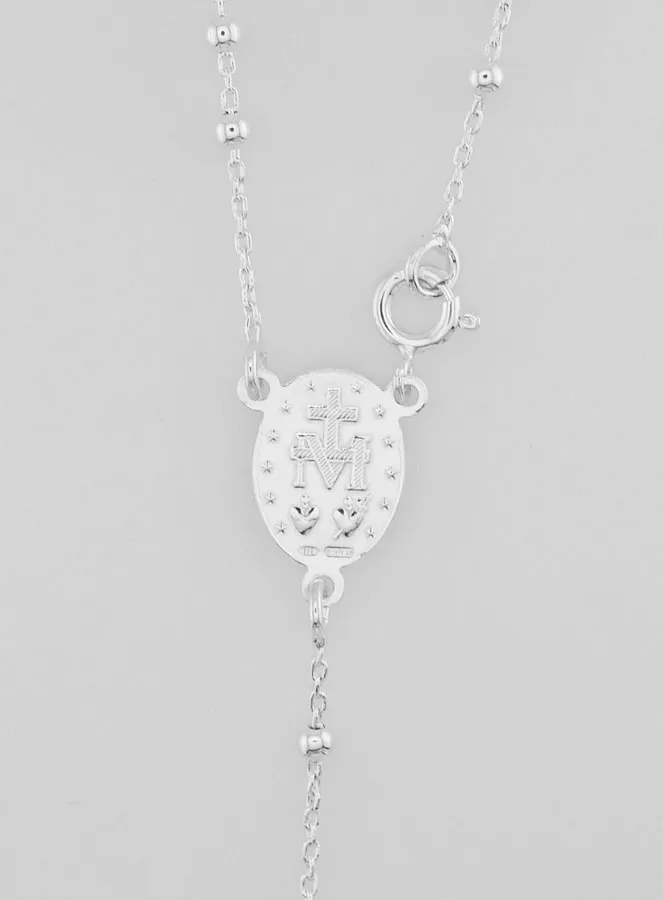 Silber Rosenkranz Luxusschmuck (pic 4)