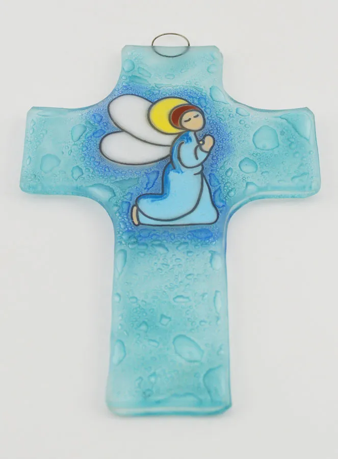 Kreuz Schutzengel aus Glas (pic 3)