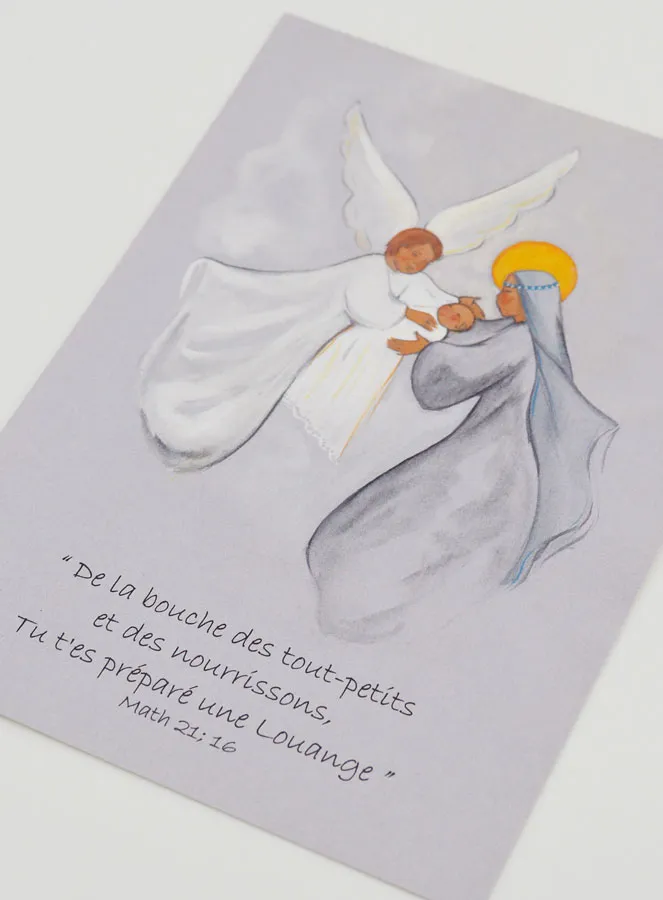 Bild zur Taufe Maria mit Engel - 10 X 15cm (pic 4)