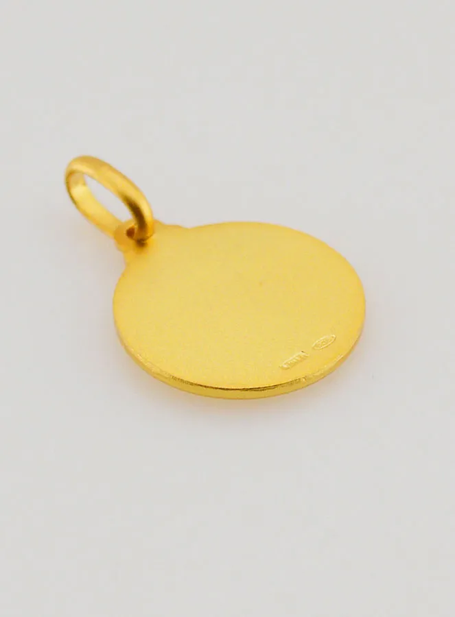 Taufmedaillon Taube Heiliger Geist Vergoldet (pic 4)