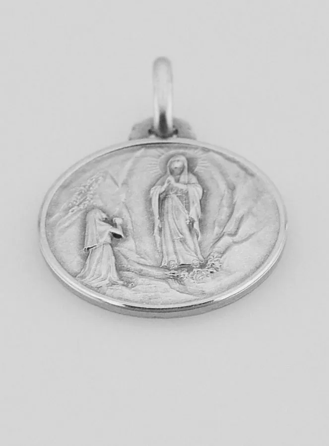 Anhänger zur Taufe Maria von Lourdes 925er Silber (pic 2)